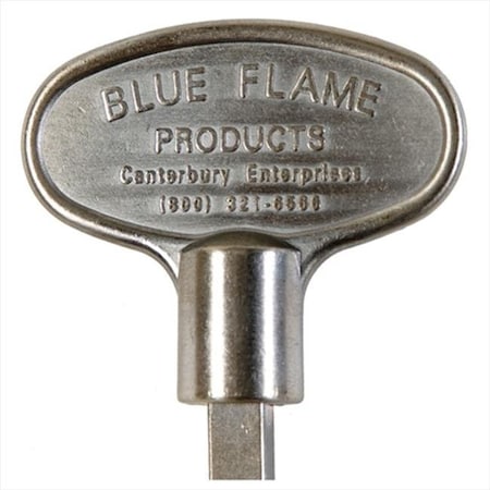 Canterbury  Enterprises Llc Blue Flame BF.KY.07 3 in. Universal Key Pewter BF.KY.07